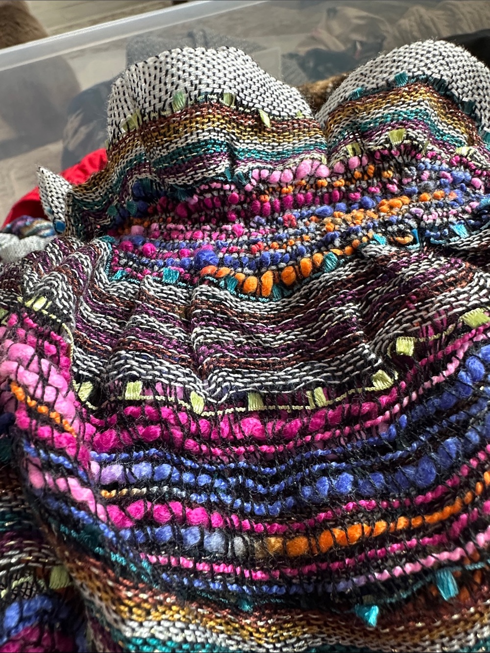 Multicolored Scarf - Picture 10 of 10